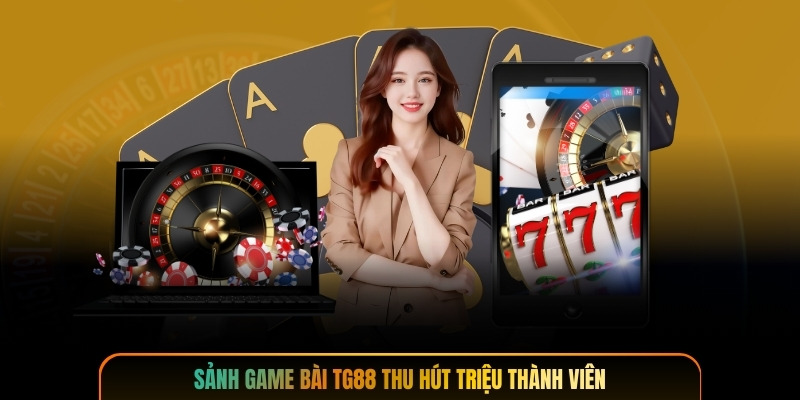 Sảnh game bài TG88 thu hút triệu thành viên