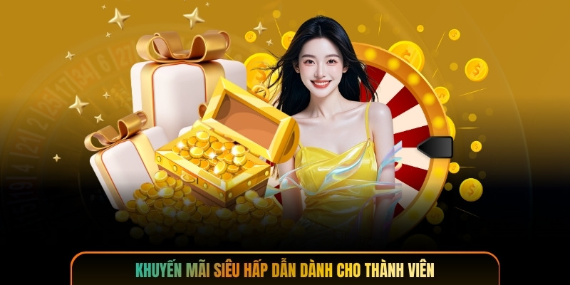 Khuyến mãi siêu hấp dẫn dành cho thành viên